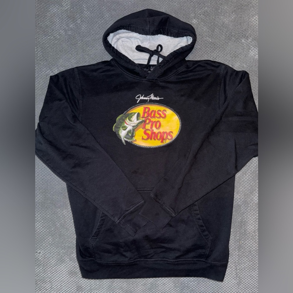 Bass Pro Shops Hoodie Logo and Signature